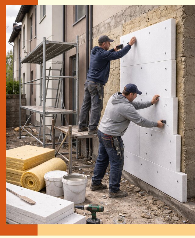 Утепление таунхауса с гарантией комфорта в Славгороде