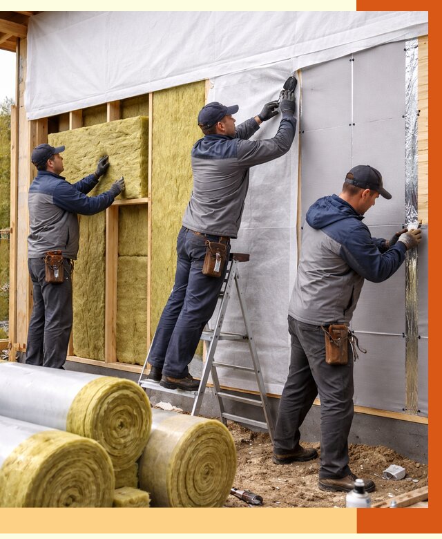Утепление каркасного дома в Славгороде от 4368 руб./м2 — профессионально | ТепломастерСлд