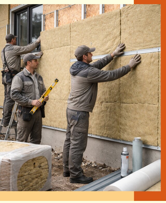 Утепление дома из SIP панелей в Славгороде от 6449 руб./м² под ключ | ТепломастерСлд