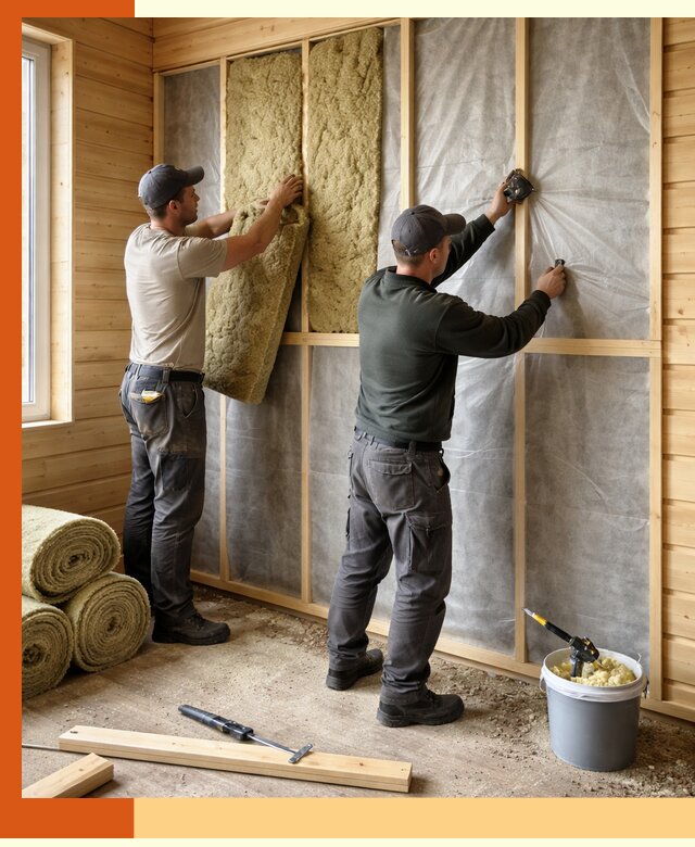 Утепление дома из минибруса в Славгороде: комплексные теплоизоляционные работы