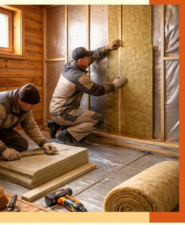 Утепление бани изнутри в Славгороде под ключ от 4368 руб./м² | ТепломастерСлд