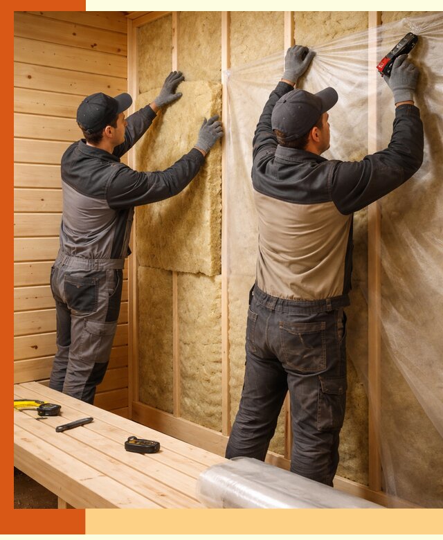 Профессиональное утепление сауны в Славгороде с гарантиями качества