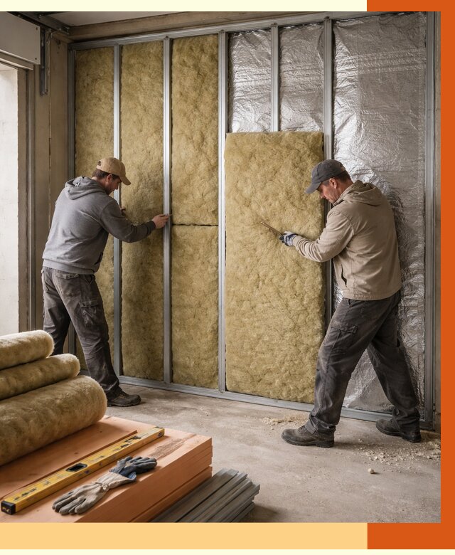 Утепление гаража изнутри в Славгороде от 7801 руб/м2 — работы и цена | ТепломастерСлд