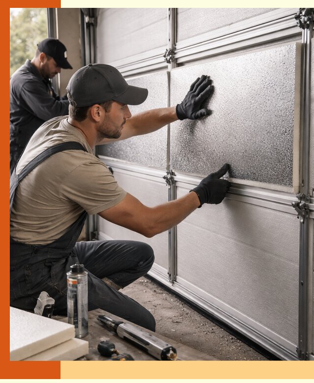 Утепление гаражных ворот в Славгороде качественно и надежно
