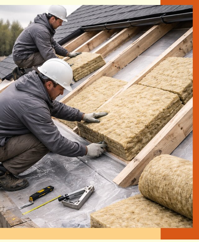 Утепление крыши в Славгороде от 1924 руб./м2 — комплексное утепление кровли | ТепломастерСлд