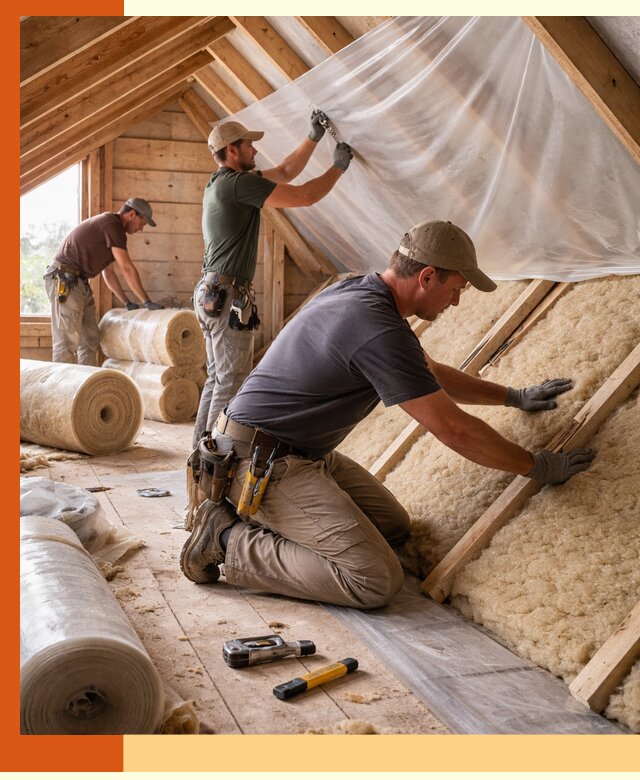 Утепление крыши изнутри в Славгороде: профессионально и надежно