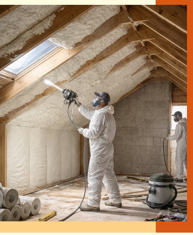 Утепление мансарды ППУ в Славгороде от 2860 руб./м² — заказать под ключ | ТепломастерСлд