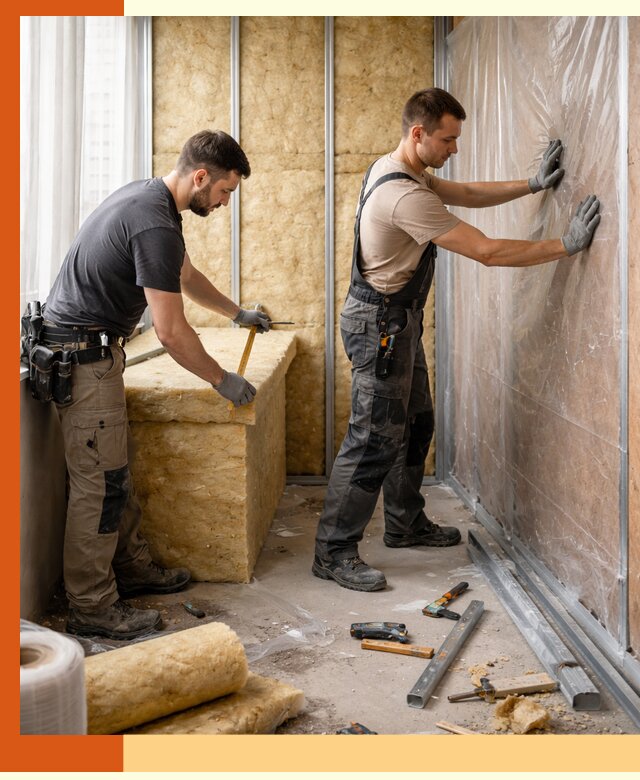 Профессиональное утепление лоджии в Славгороде эффективно и надежно