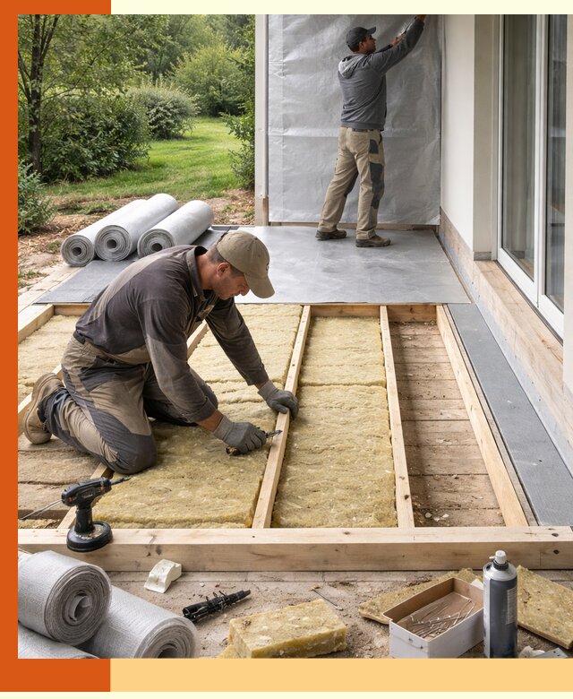 Утепление террасы в Славгороде — тепло и защита круглогодично