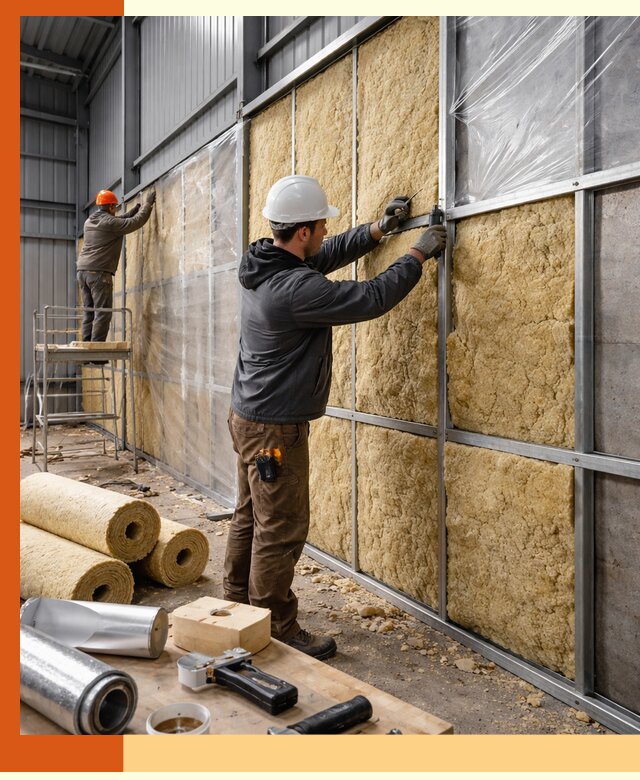 Утепление ангара в Славгороде — профессиональная теплоизоляция помещений