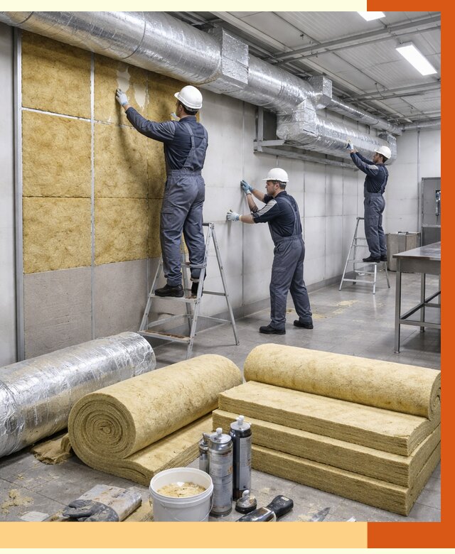 Утепление пищевого цеха в Славгороде от 13001 руб./м² — комплексно под ключ | ТепломастерСлд