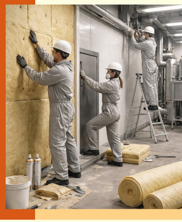 Утепление пищевого цеха под ключ в Славгороде