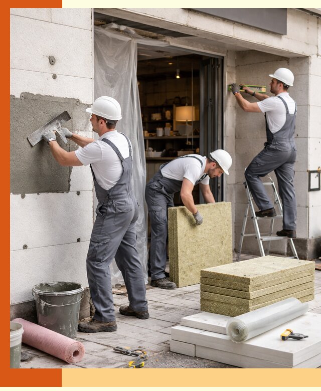 Утепление кафе в Славгороде: профессиональная теплоизоляция и монтаж