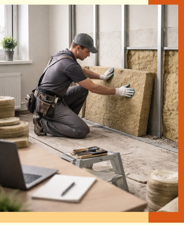 Утепление офиса в Славгороде от 4680 руб/м2 — комплексное утепление офиса под ключ | ТепломастерСлд