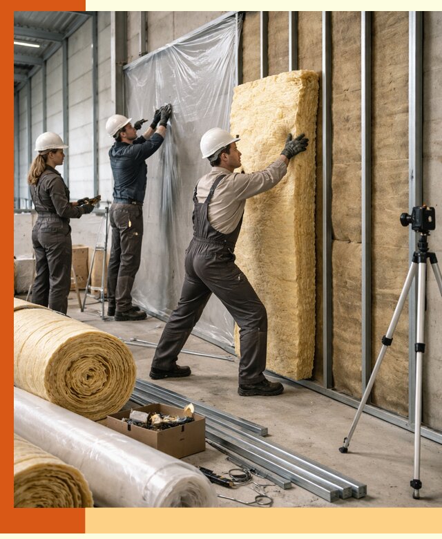 Утепление складского терминала в Славгороде профессионально и надёжно