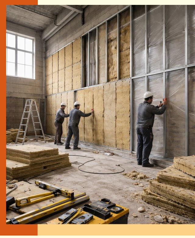 Утепление спортивного зала в Славгороде качественно и недорого