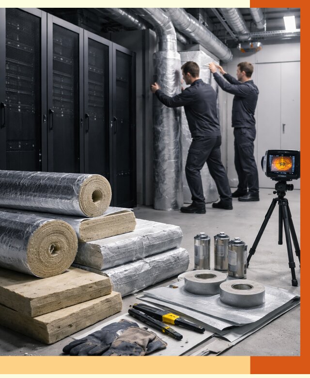 Утепление серверной в Славгороде от 8841 руб./м² — комплексно под ключ | ТепломастерСлд