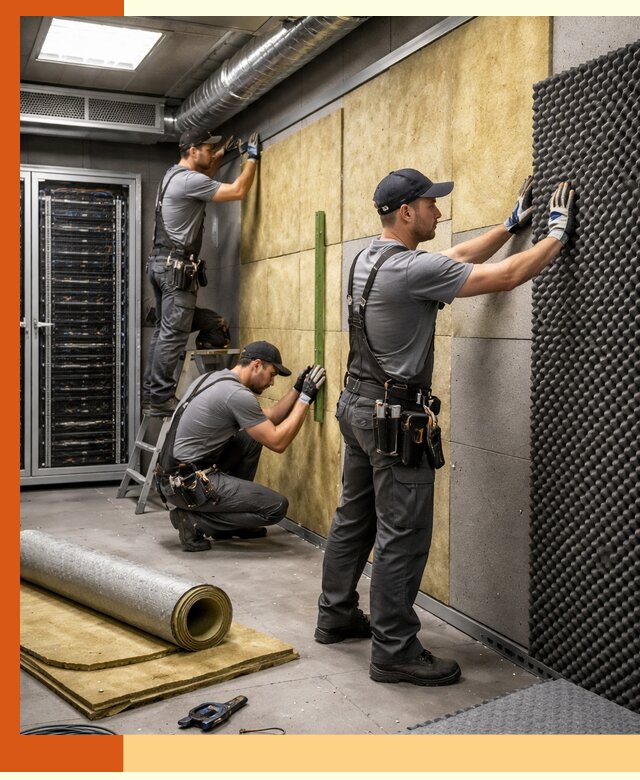 Утепление серверной комнаты профессионально в Славгороде