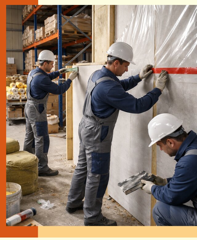 Утепление теплого склада под ключ в Славгороде