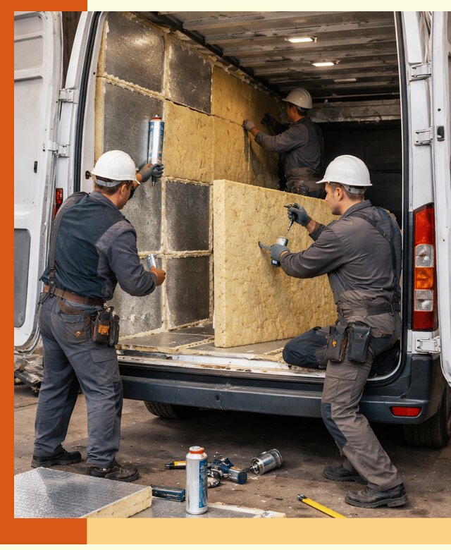 Утепление фургона-рефрижератора в Славгороде для сохранения температуры