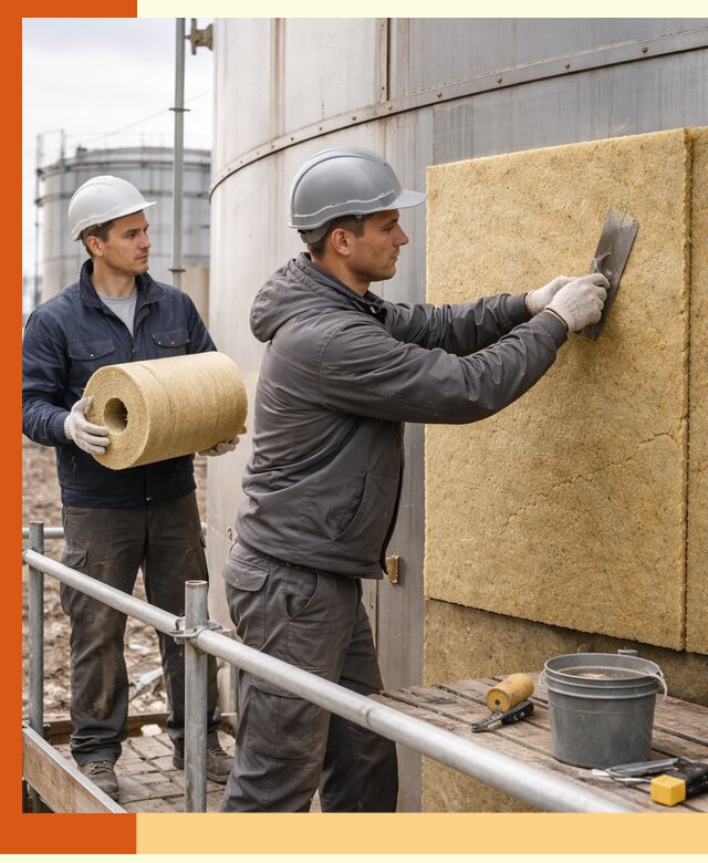 Профессиональное утепление резервуара и теплоизоляция в Славгороде
