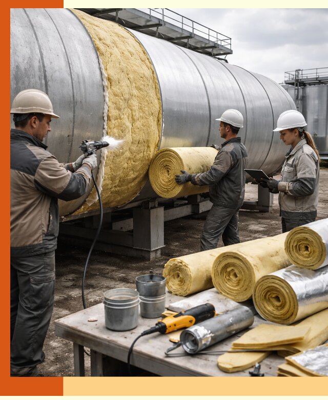 Утепление цистерны в Славгороде — утеплители и монтаж под ключ