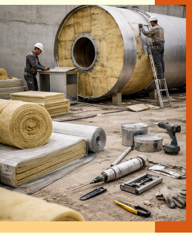 Утепление резервуара с топливом в Славгороде от 28603 руб. под ключ | ТепломастерСлд