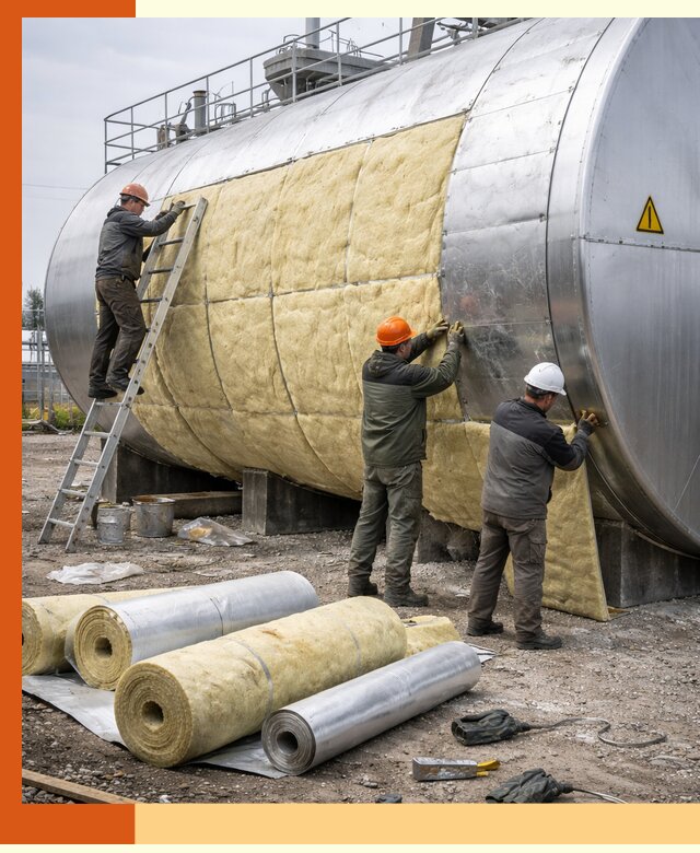Утепление резервуаров с топливом в Славгороде надежно и экономично