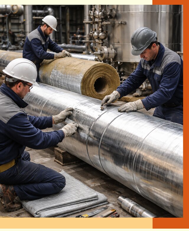 Утепление технологического оборудования в Славгороде от 4368 руб. за м2 | ТепломастерСлд