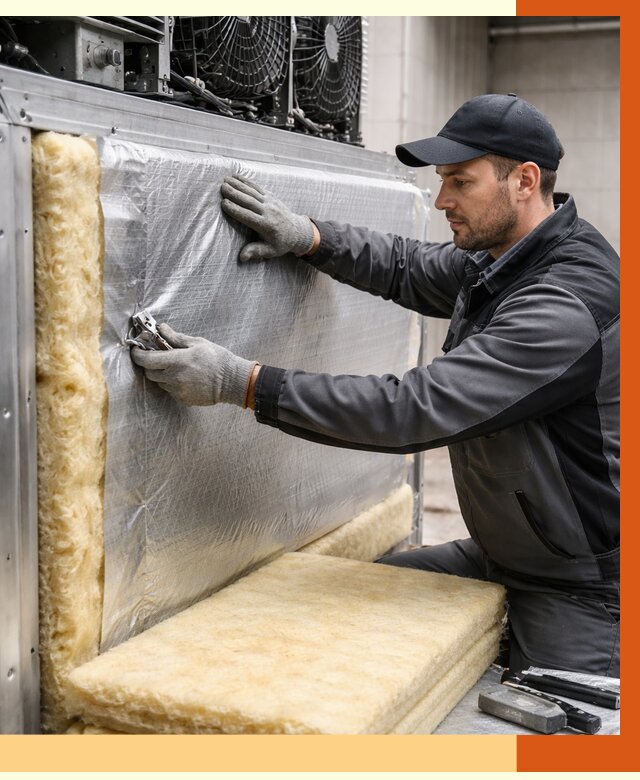 Утепление холодильного агрегата в Славгороде от 8841 руб. под ключ | ТепломастерСлд