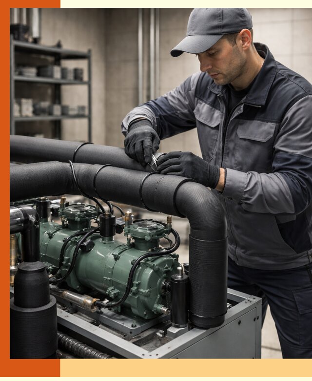 Утепление холодильного агрегата и теплоизоляция в Славгороде