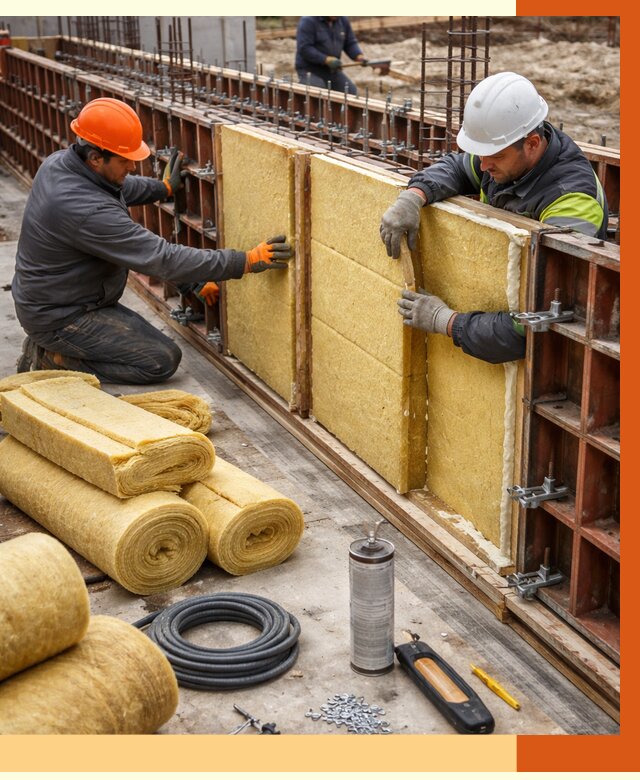Теплоизоляция опалубки в Славгороде от 7489 руб. за м2 — услуги и монтаж | ТепломастерСлд