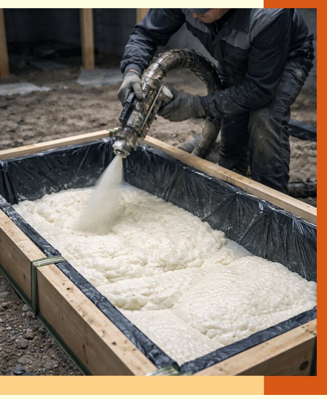Заливка ППУ в формы в Славгороде от 2600 руб. — утепление форм под ключ | ТепломастерСлд