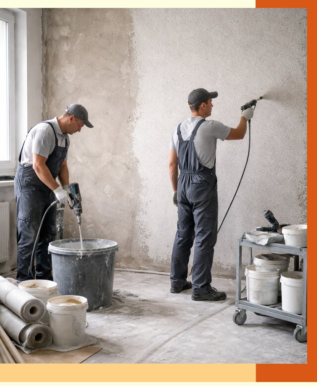 Утепление стен жидкой теплоизоляцией в Славгороде от 4368 руб/м² | ТепломастерСлд