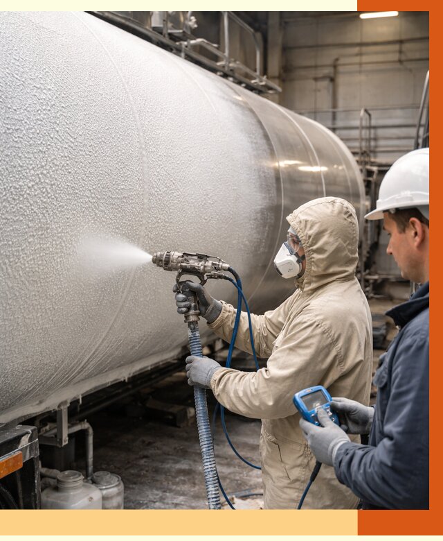 Утепление автоцистерны жидкой теплоизоляцией в Славгороде от 15081 руб. под ключ | ТепломастерСлд