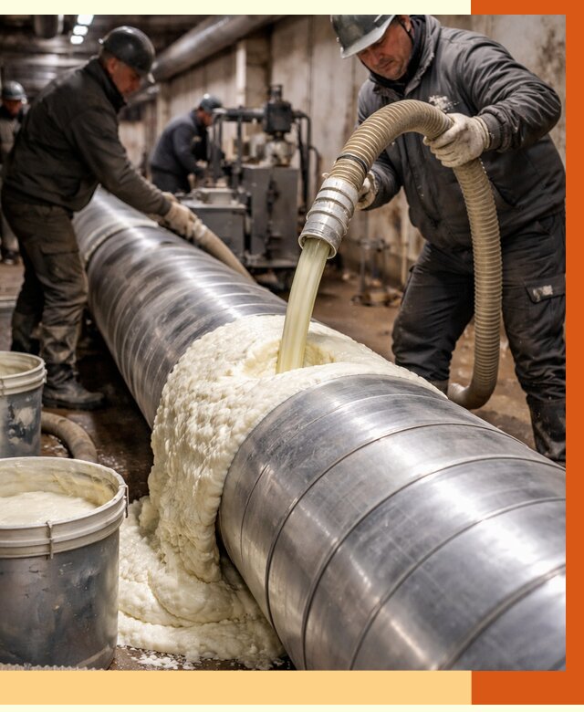 Утепление теплотрассы жидкой теплоизоляцией в Славгороде от 4368 руб. | ТепломастерСлд