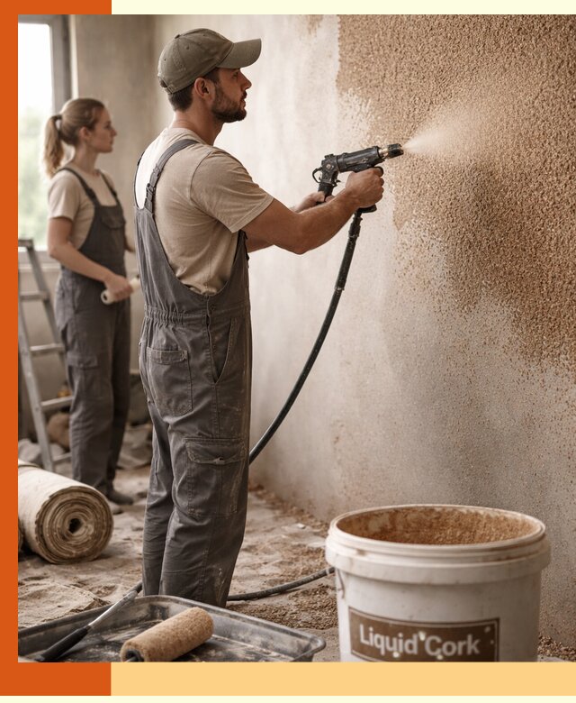 Утепление стен жидкой пробкой в Славгороде эффективное и долговечное