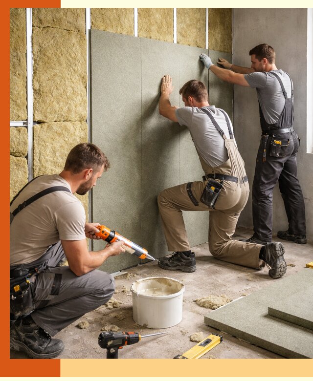 Профессиональная шумоизоляция стен в Славгороде для квартир и домов