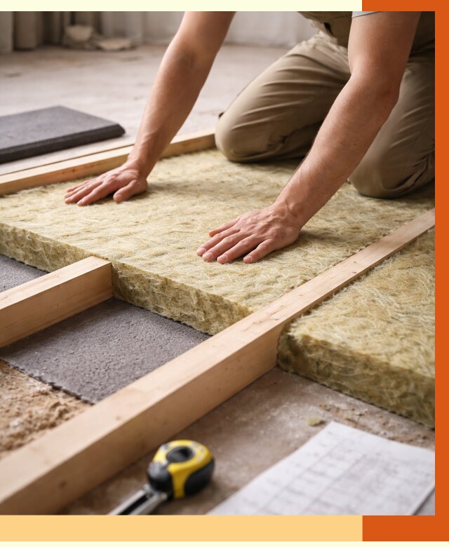 Шумоизоляция пола в Славгороде от 1300 руб./м² — профессиональная звукоизоляция | ТепломастерСлд