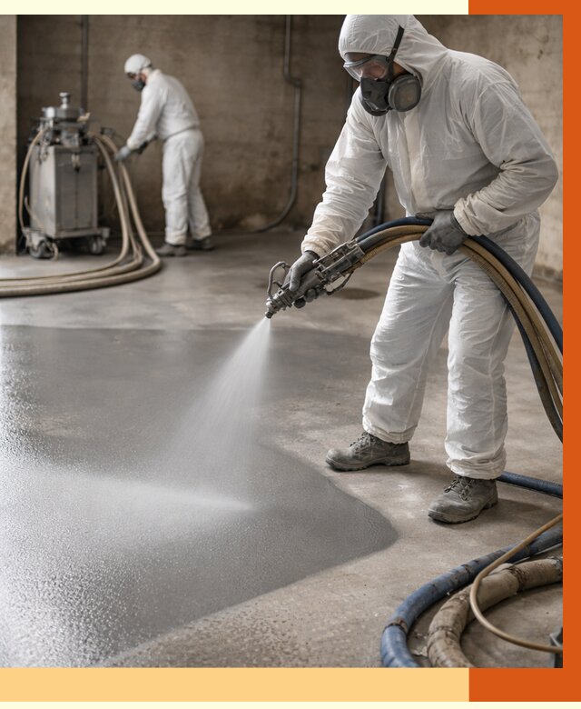 Гидроизоляция полимочевиной в Славгороде от 8841 руб/м² — напыление полимерной гидроизоляции | ТепломастерСлд