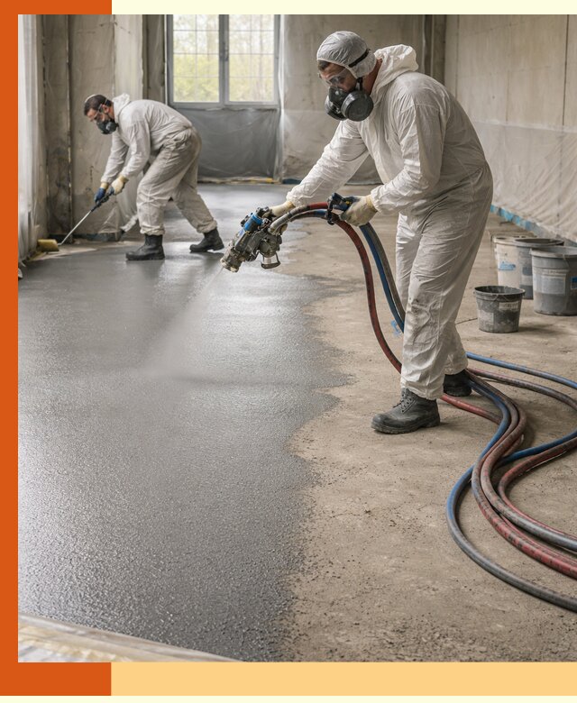 Гидроизоляция полимочевиной полов и конструкций в Славгороде