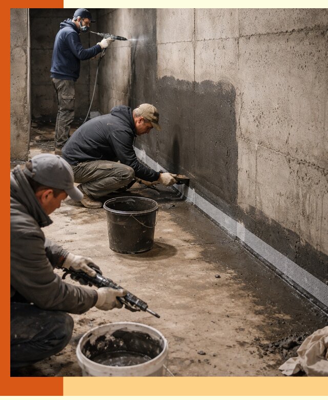 Гидроизоляция подвала в Славгороде — комплексная защита от влаги