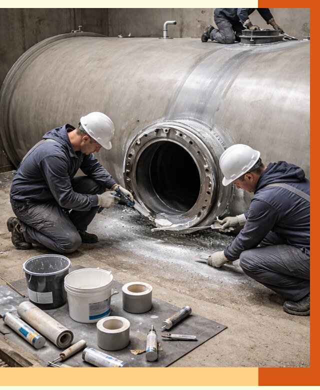 Гидроизоляция резервуара с топливом в Славгороде от 78008 руб. под ключ | ТепломастерСлд