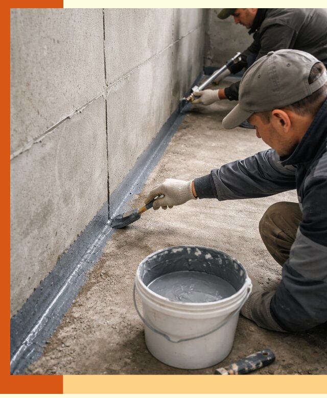 Гидроизоляция швов зданий и конструкций в Славгороде