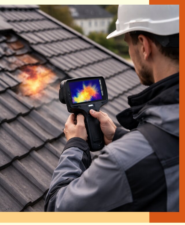 Тепловизионное обследование кровли в Славгороде от 4680 руб. — ТепломастерСлд под ключ