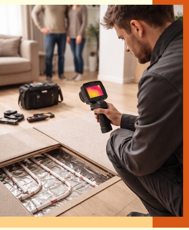 Тепловизионное обследование теплого пола в Славгороде от 4680 руб. — ТепломастерСлд